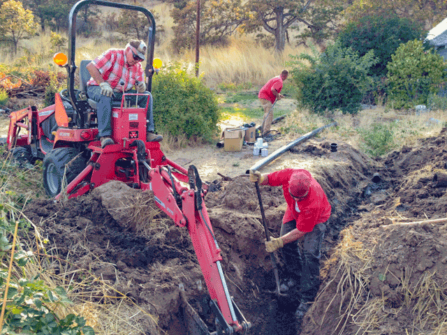 Septic System Excavation in Portland OR and Vancouver WA and The Dalles