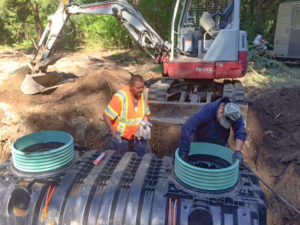 Speedy Septic technicians performing septic maintenance. Speedy Septic provides exceptional Septic Maintenance services in Portland OR and Vancouver WA and The Dalles