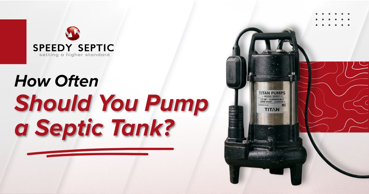 how often to pump septic tank